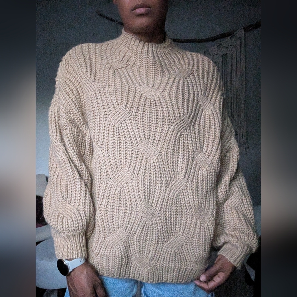 12th Tribe X Salty Blonde Thick Sweater